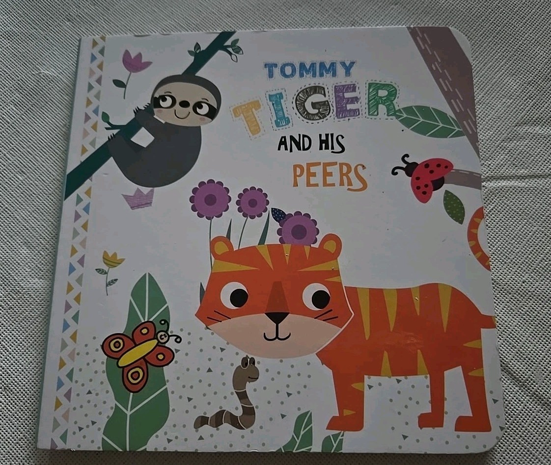 Tommy Tiger and His Peers Board Book Vision St Series 2021 Farm Friends Party