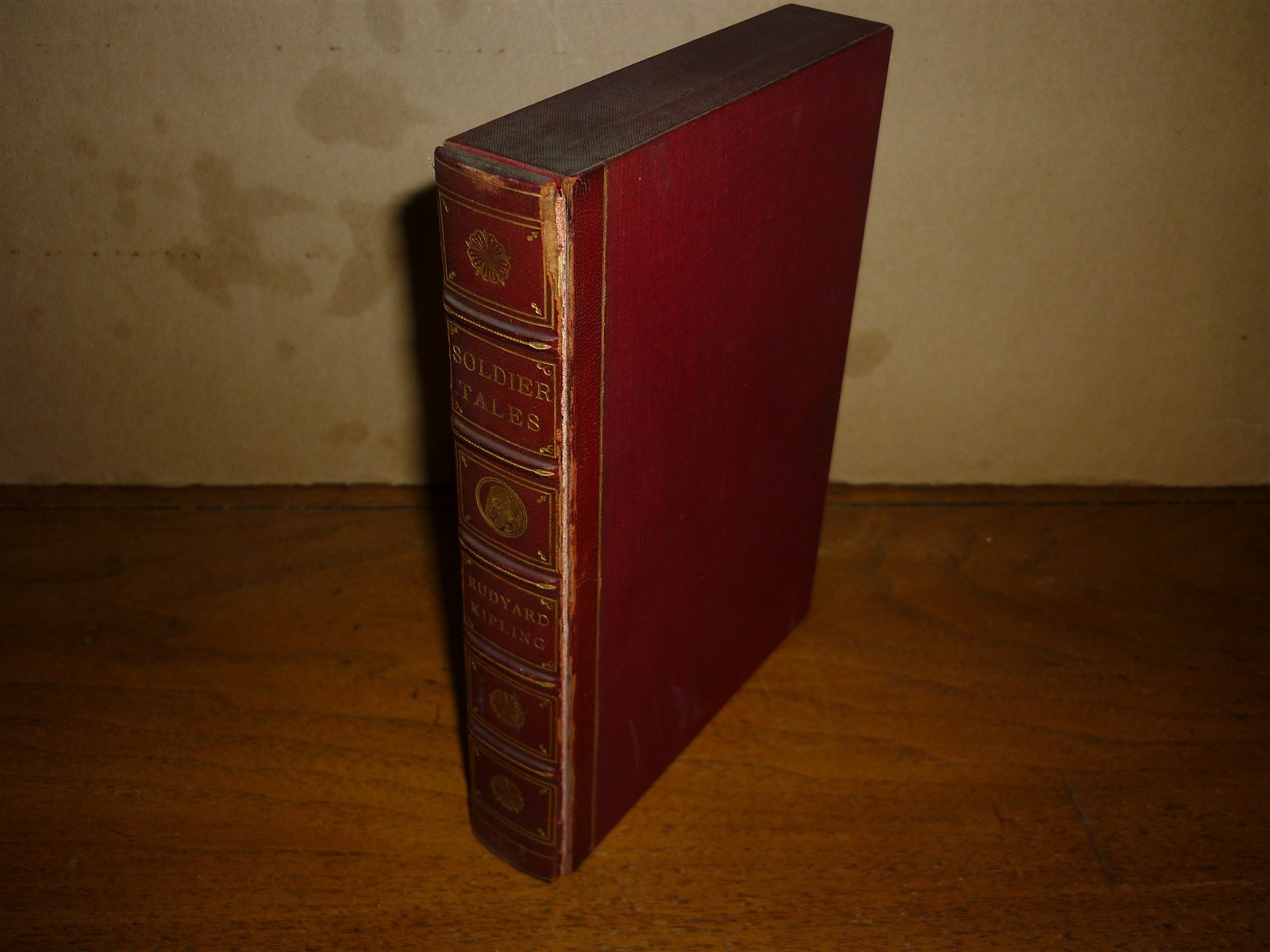 Rudyard Kipling. Soldier Tales. Macmillan, 1896. 1st ed. Near fine in clamshell.