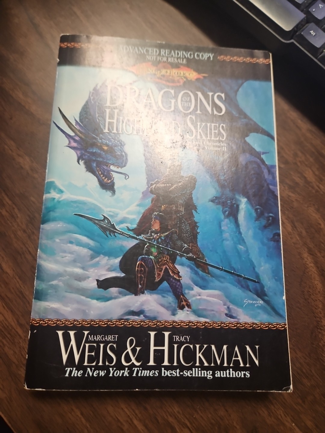 Dragons on the Highlord Skies by Weis, Margaret and Tracy Hickman