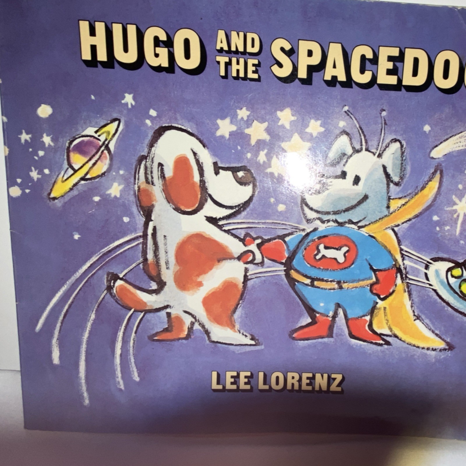 Hugo and the Spacedog by Lee Lorenz Illustrated Hardcover Prentice-Hall 1983