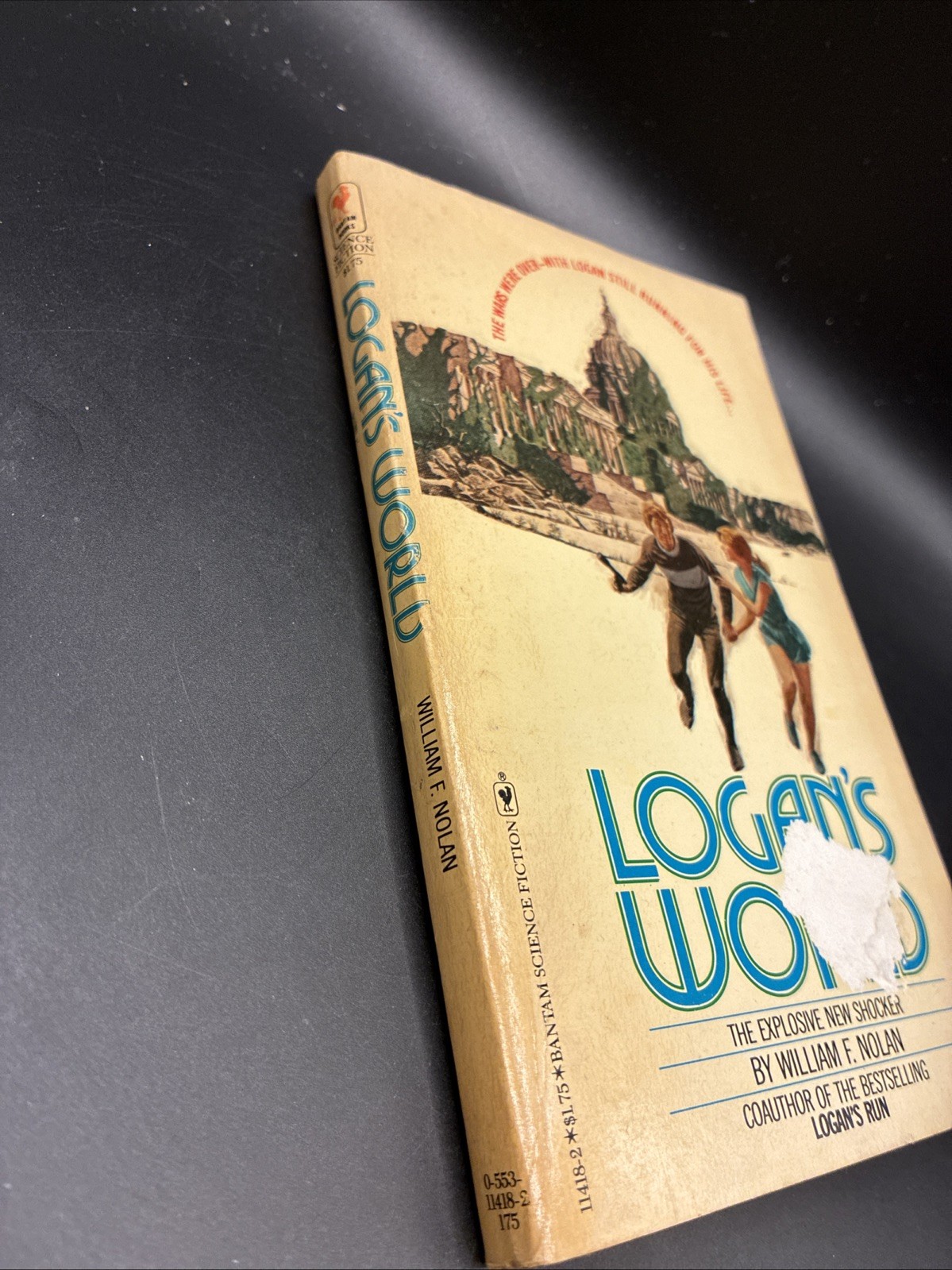 Logan’s World – Logan’s Run Sequel Novel – William F. Nolan – Bantam – 1977 Vtg