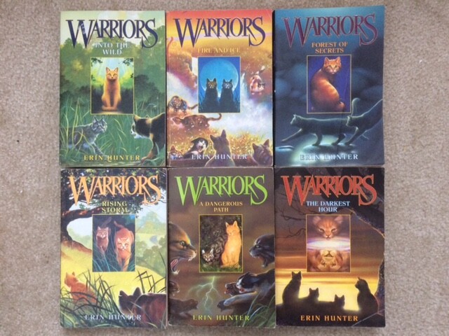Warriors the Prophecies Begin series 1-6 set Hunter 1 2 3 4 5 6 PB lot
