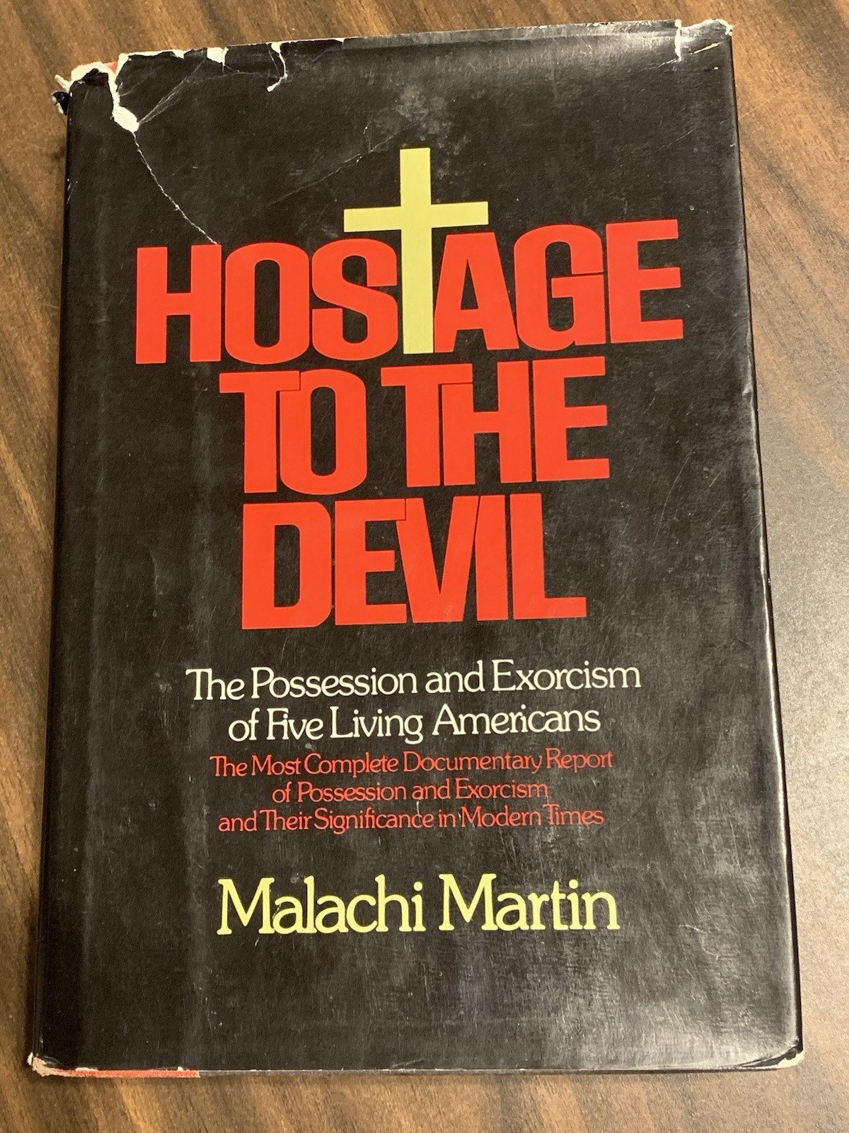 Hostage to the Devil by Malachi Martin – Vintage Hardcover 1976 Exorcism