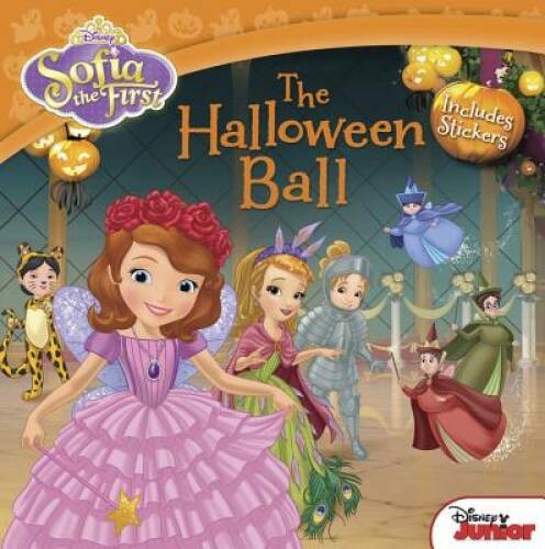 Sofia the First The Halloween Ball: Includes Stickers – Paperback – VERY GOOD