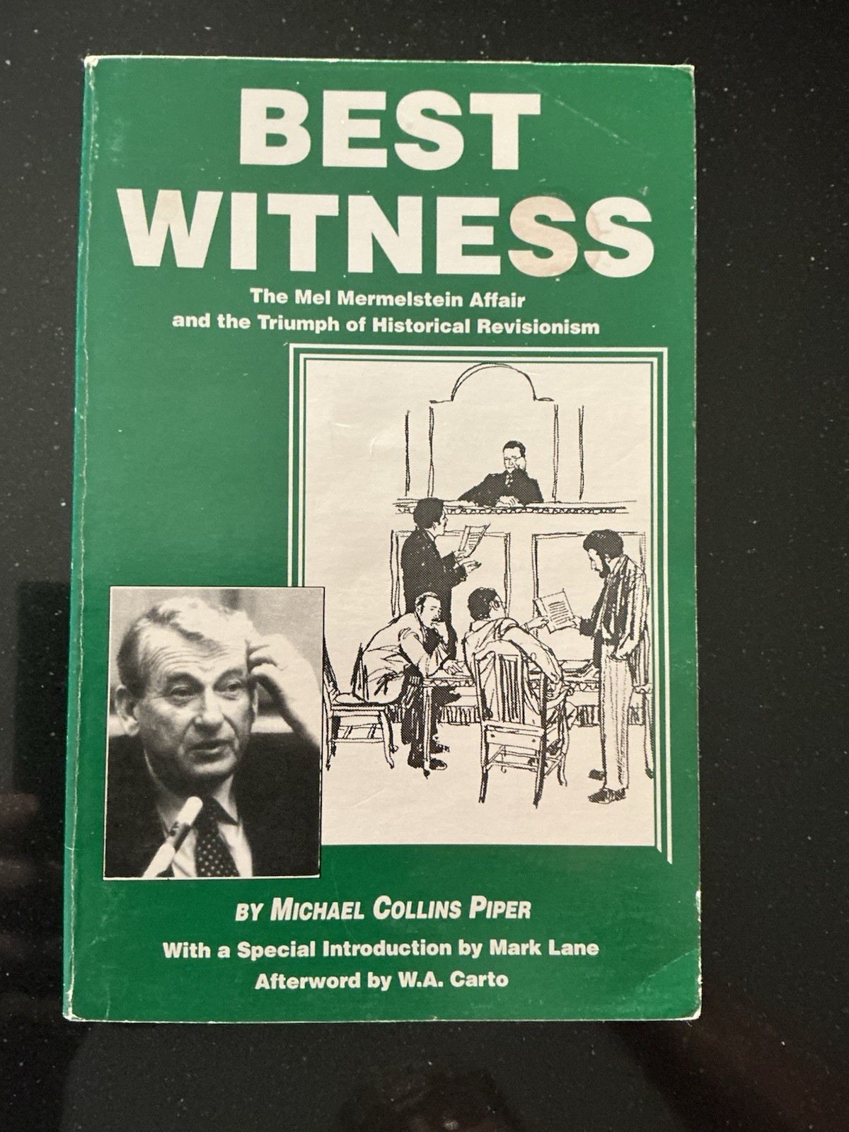 Best Witness By Michael Collins Piper 1993 Second Printing Very Good Cond