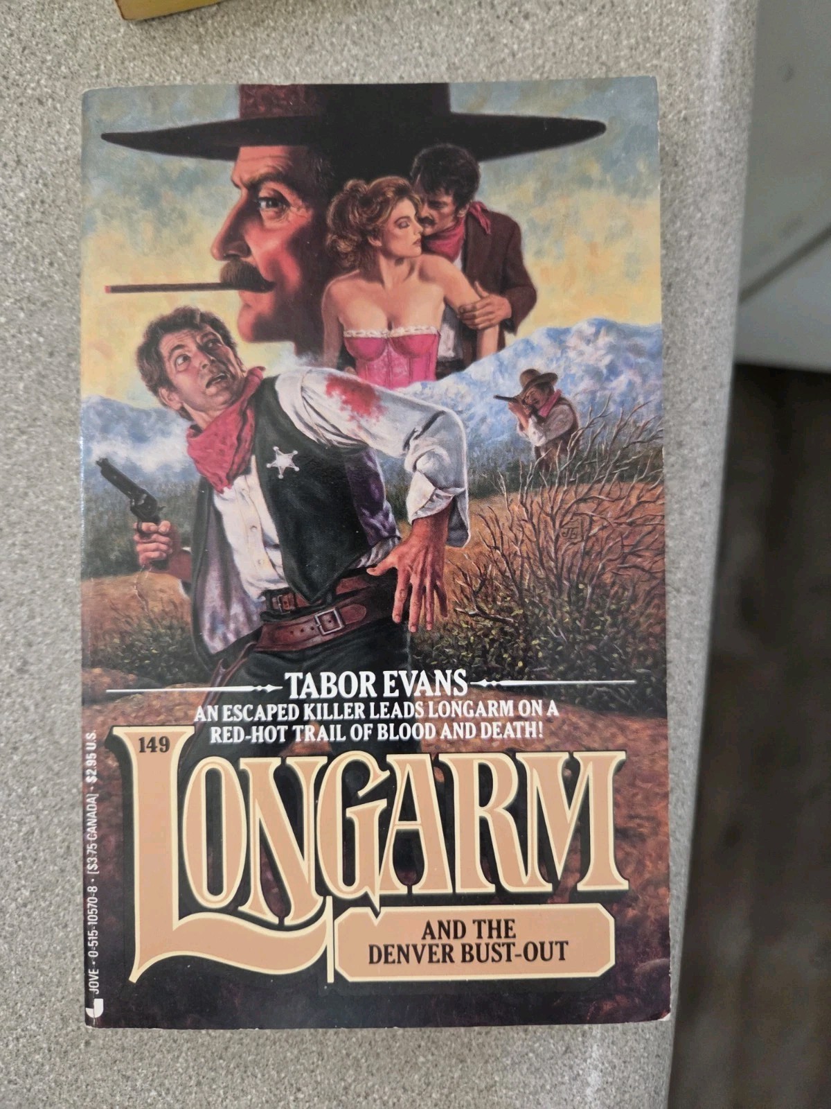 Long Arm Serial Westerns Lot Of 12 Books