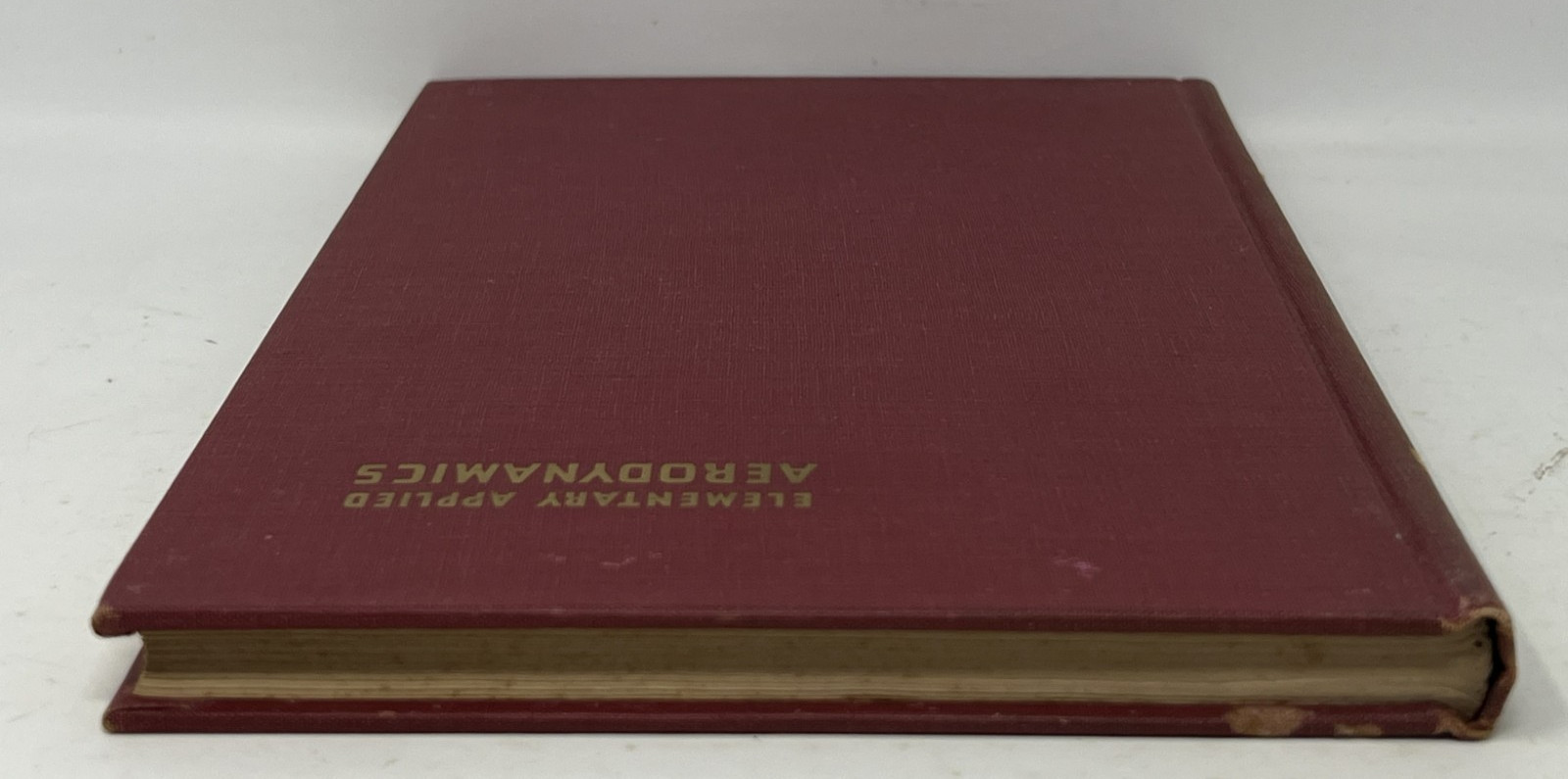 VTG Elementary Applied Aerodynamics by Paul E. Hemke – 1956 HC Pub Prentice-Hall
