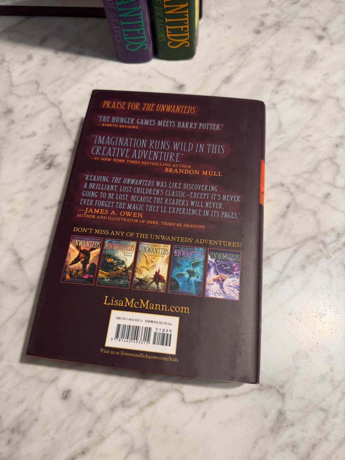 The Unwanteds Hardcover Complete Collection (Box Set) 2016 by Lisa McMann