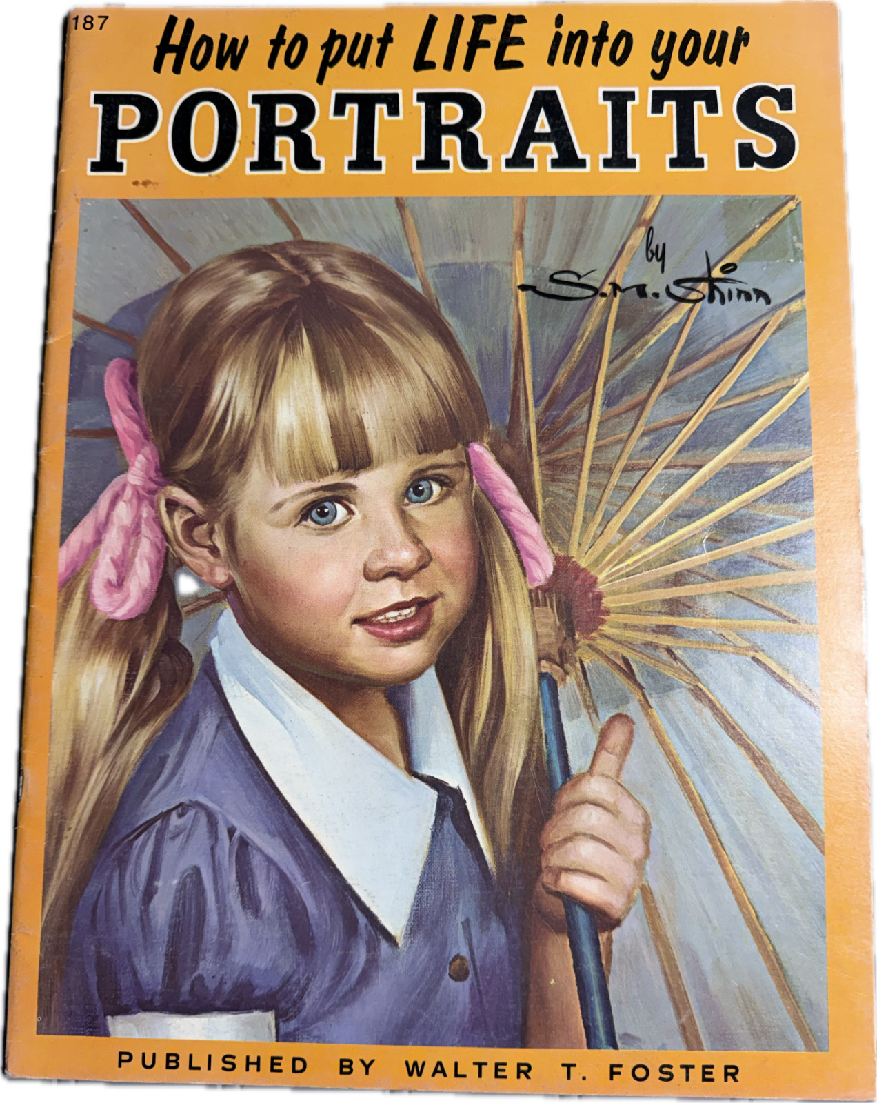 How to put Life into your Portraits, Walter Foster Pub, 1970s 10-1/4×13-3/4 #187