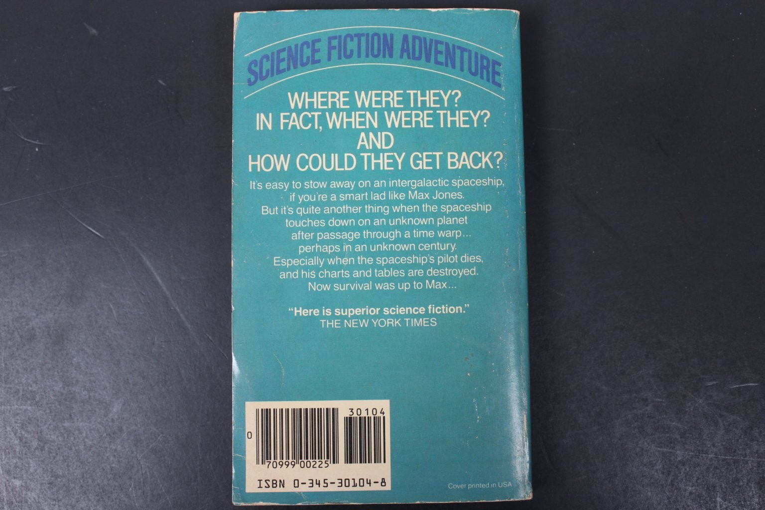 Starman Jones Robert A. Heinlein 1982 Science Fiction Del Rey Ballantine Book PB