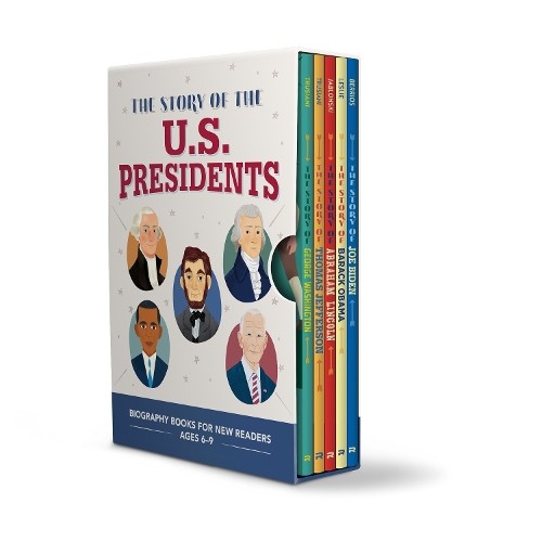 Rockridge Press The Story of the U.S. Presidents 5 Book Box Set (Paperback)