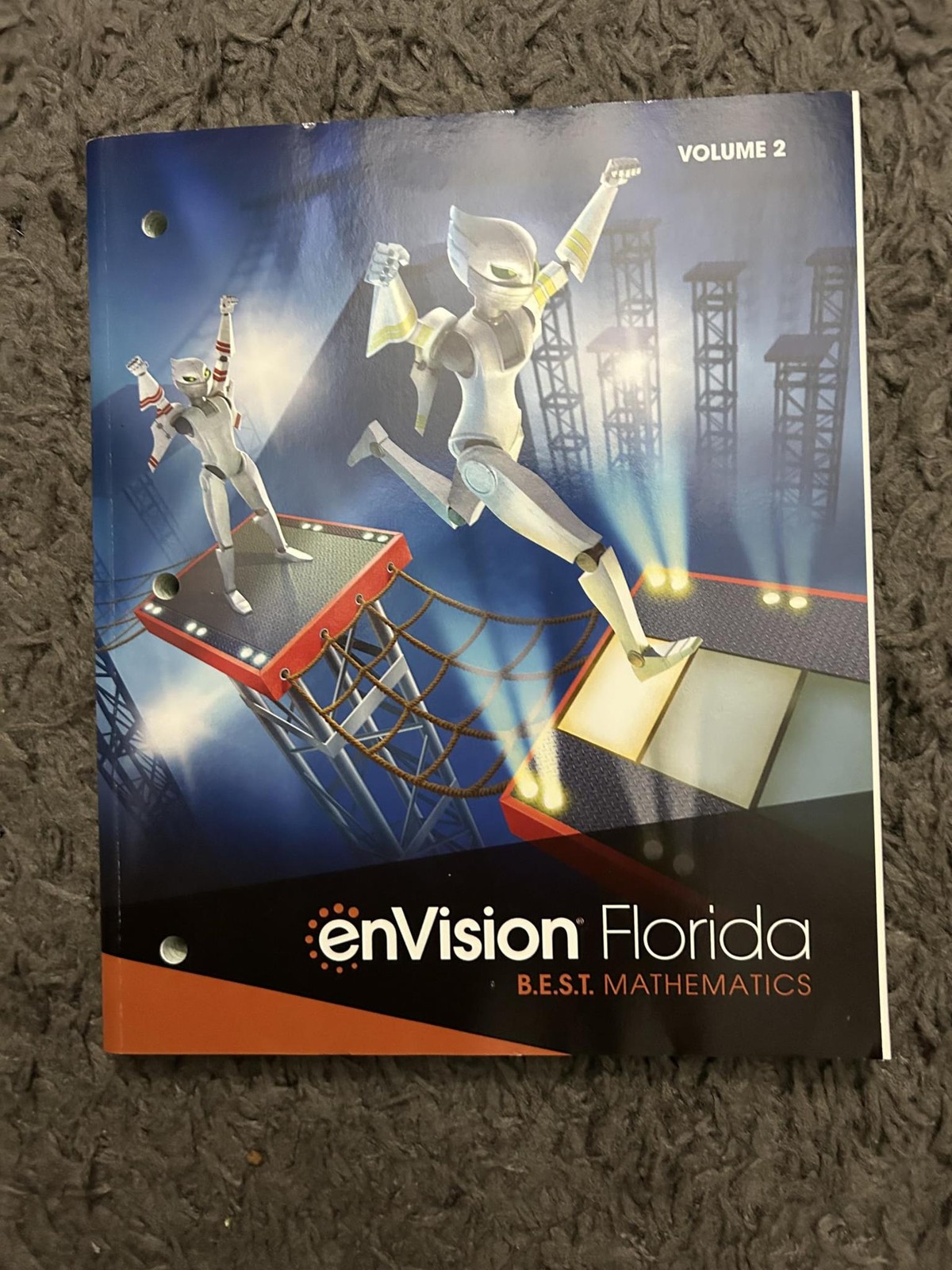 Grade 8 Envision Mathematics Florida BEST Student Edition Volume 2 [Paperback] R