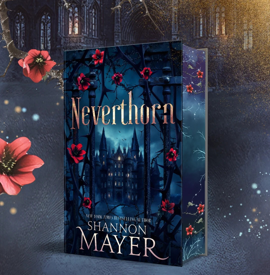 NEVERTHORN by Shannon Mayer – Exclusive Edition Sprayed Edge HARDBACK & swag