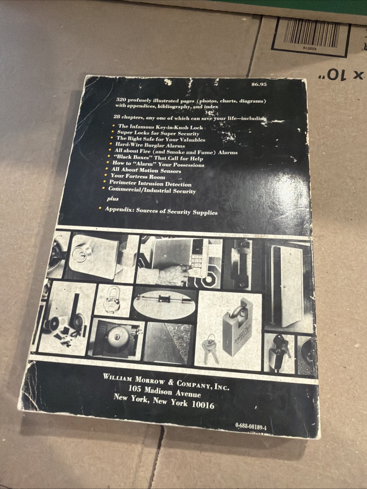 The Complete Book of Locks Keys Burglar and Smoke Alarms Eugene Sloane 1977 PB