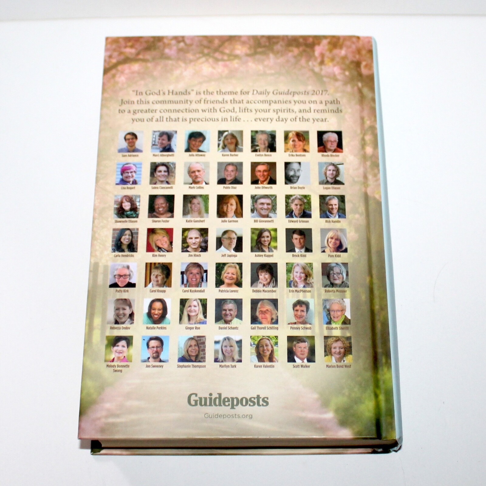 Daily Guideposts 2017 Spirit Lifting Devotional hardcover Scripture Bible