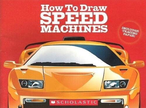 How To Draw SPEED Machines (Includes Tracing Paper) – Paperback – VERY GOOD
