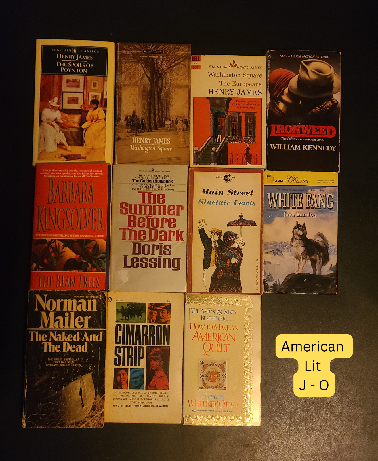 Vintage Paperbacks PICK YOUR OWN Set of 10 Classic Literature Steinbeck Austen