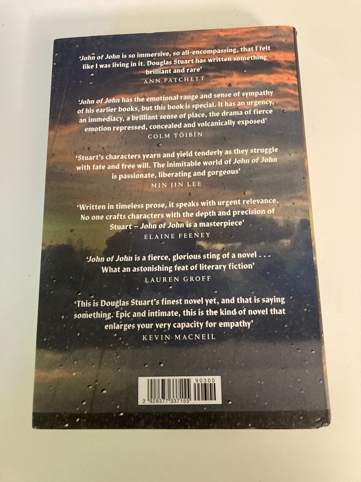 John Of John by Douglas Stuart (2026, HC) 1st UK Printing w/Protective Cover