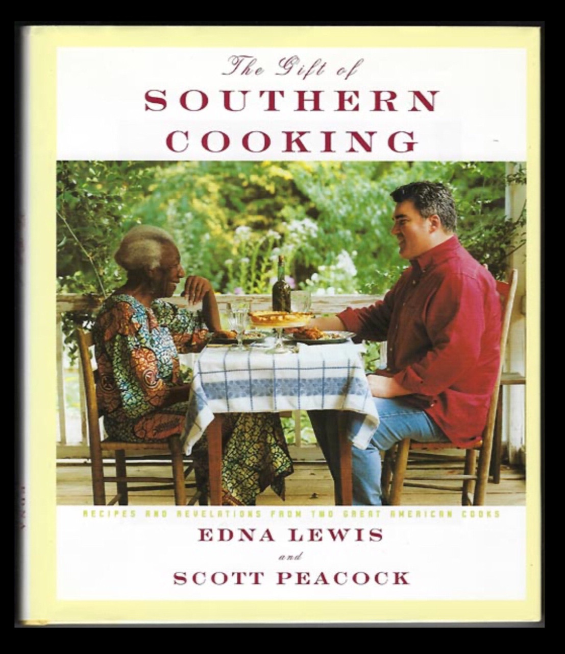 Edna Lewis GIFT OF SOUTHERN COOKING Signed by co-author Scott Peacock