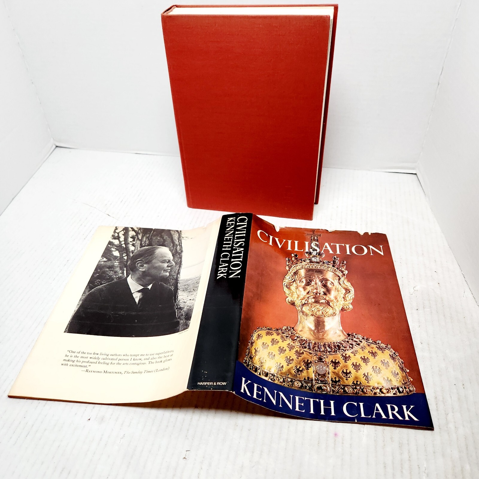 Civilisation by Kenneth Clark 1969 First Edition Hardcover Dust Jacket VTG Book
