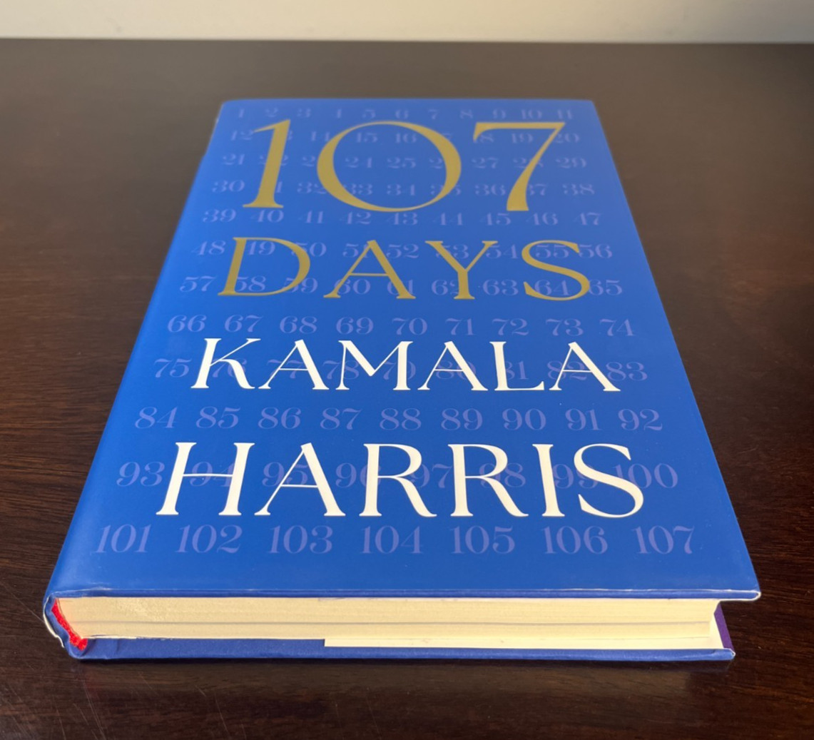 SIGNED Kamala Harris 107 Days BOOK 1st Edition Vice President Autographed NEW