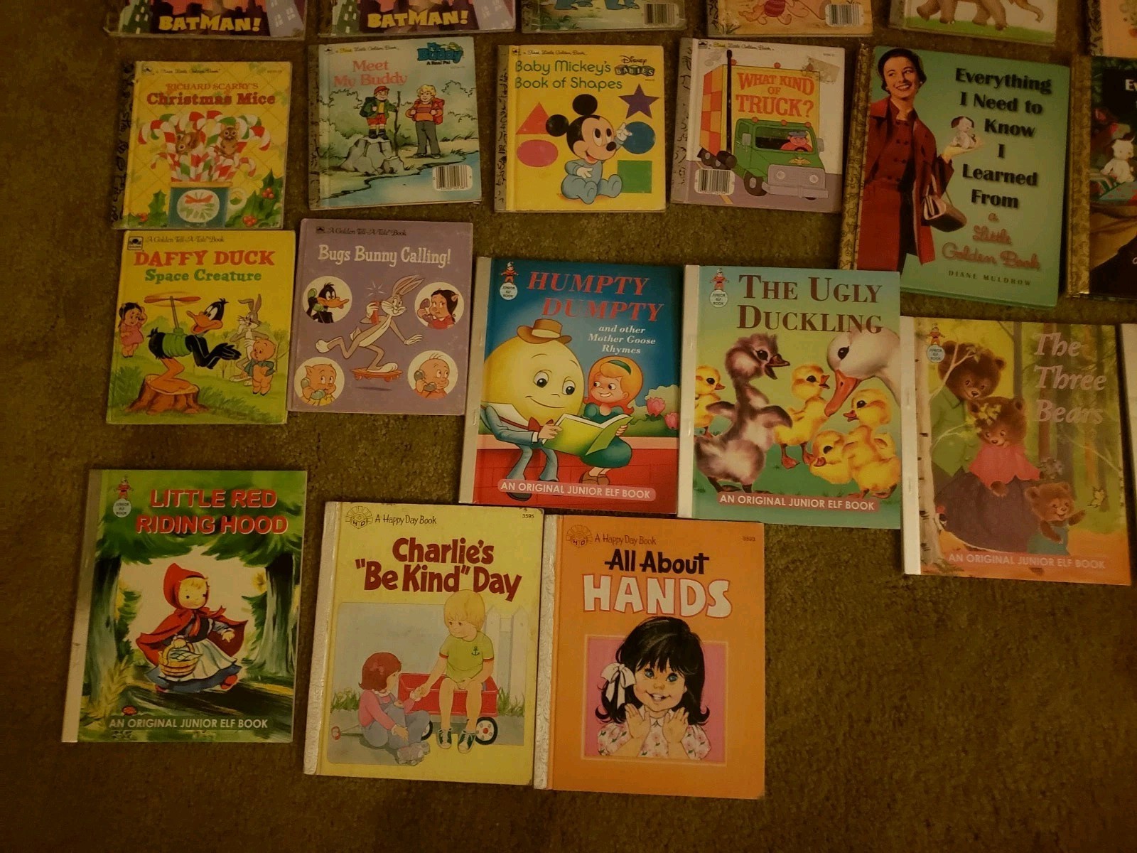 Little Golden Books 40 + 13 Junior Elf And More Lot Retro Vintage FREE SHIPPING