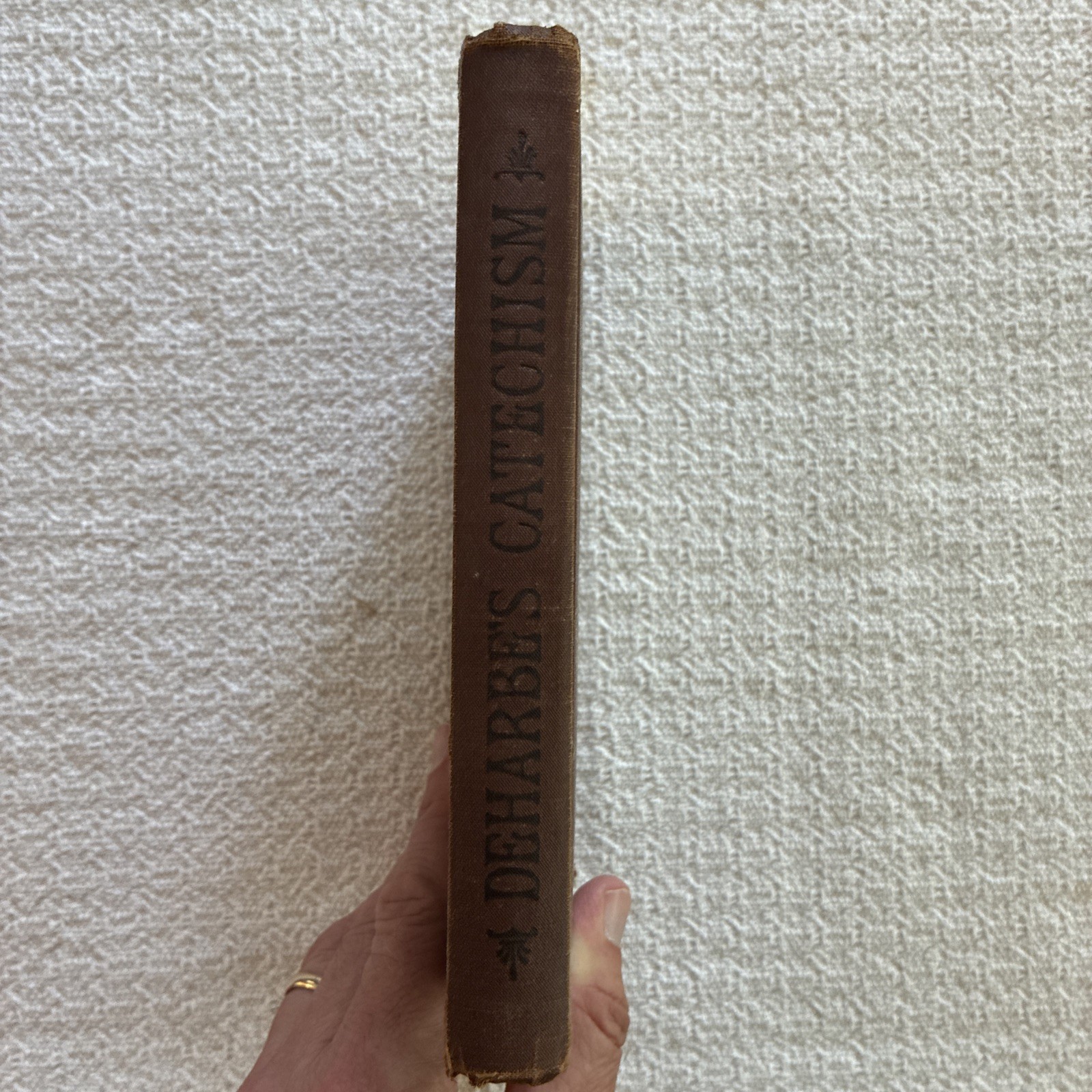 Complete Catechism Catholic Religion 1924 Hardcover Book Joseph Deharbe