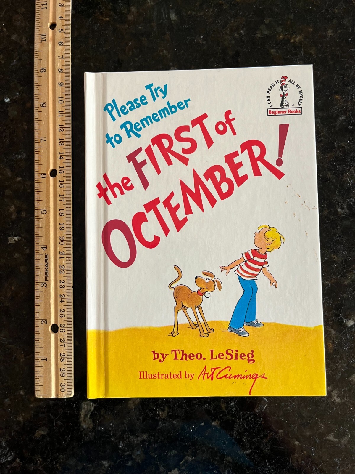 Please try to remember the first of Octember! LeSieg Seuss book 6.25″x8.75″ #4