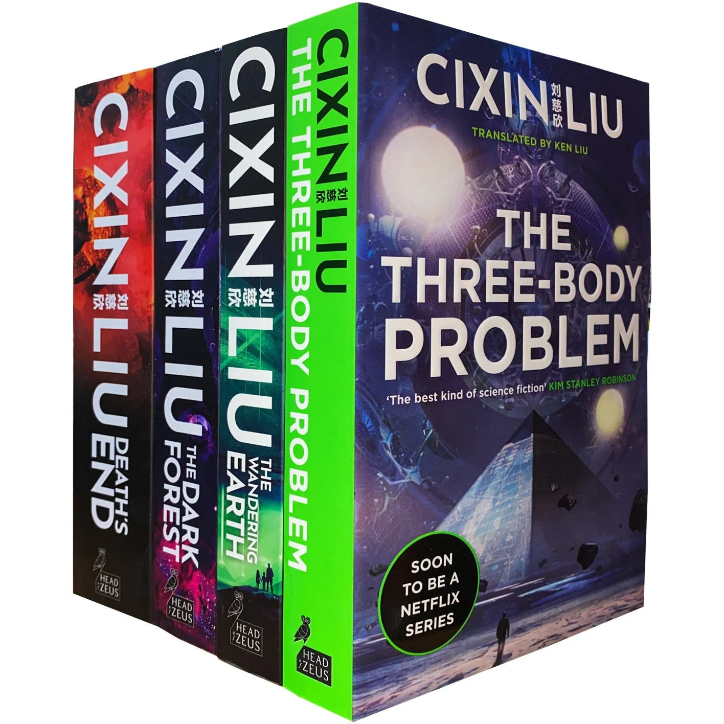 Cixin Liu Three Body Problem 4 Books Collection Set – The Three-body Problem The