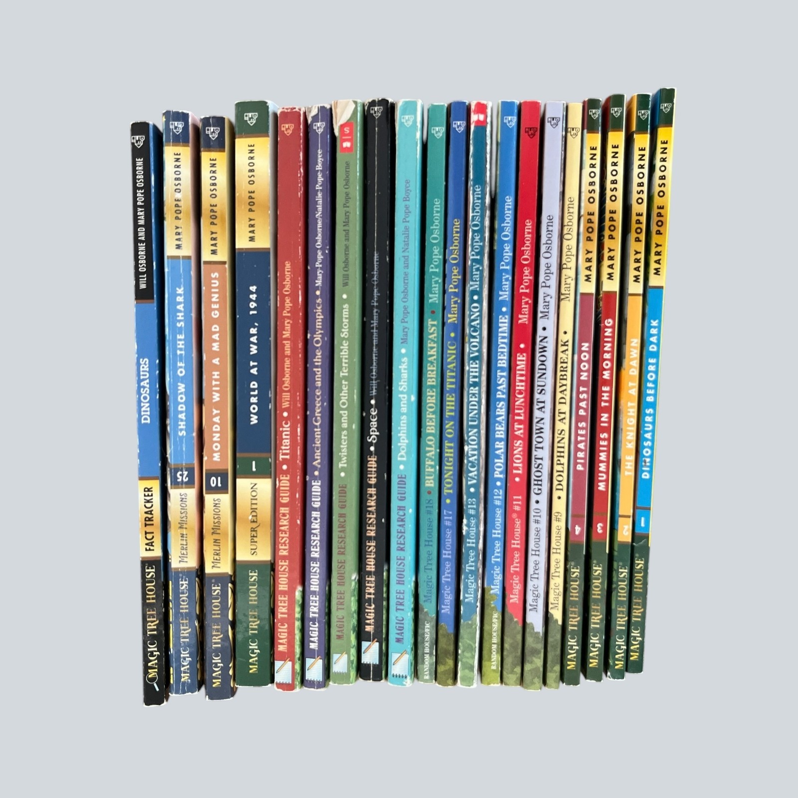 Magic Tree House Mary Pope Osborne 20 Book Lot Main Series + Research + Merlin