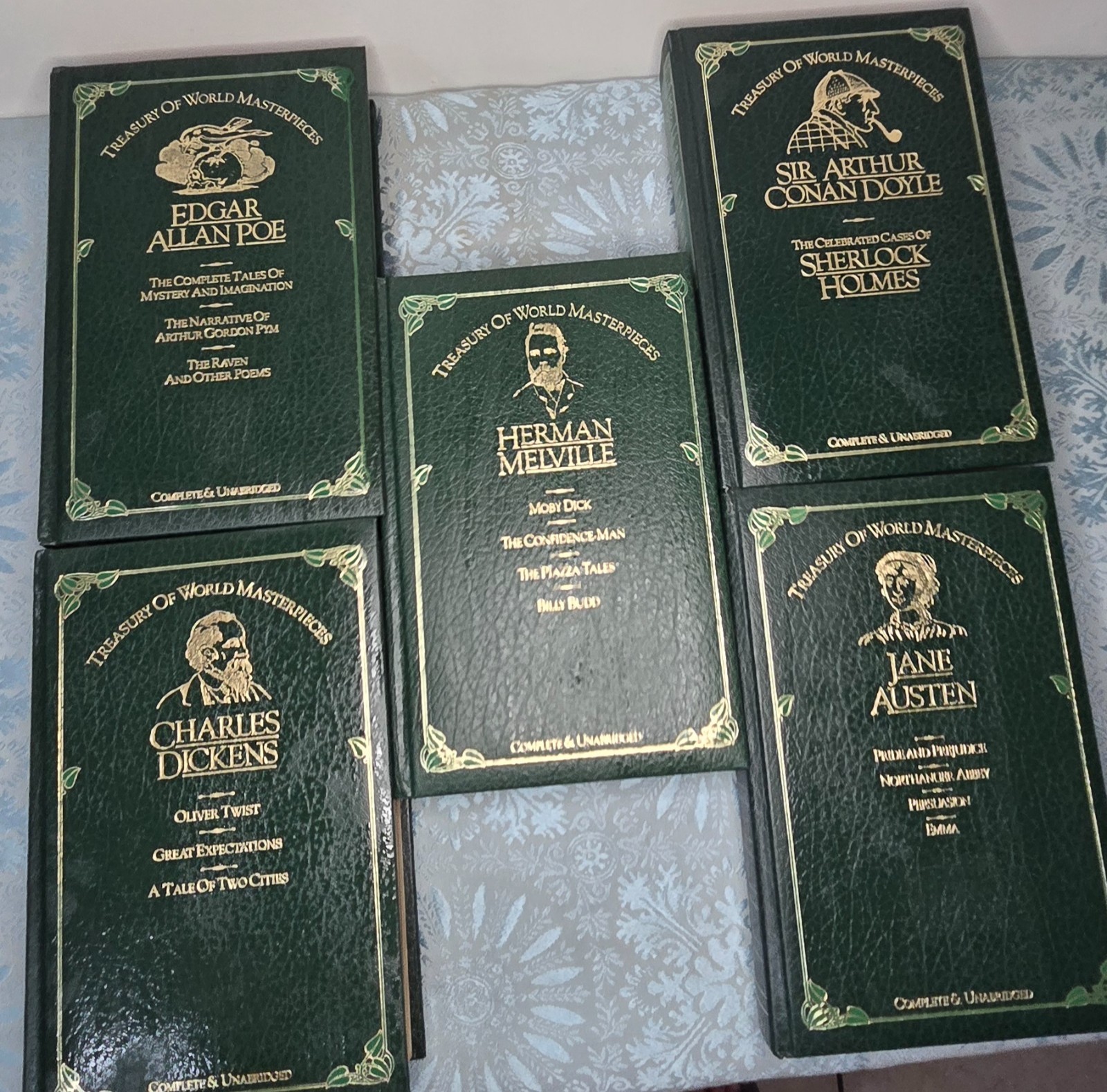 ~5 set Lot ~TREASURY OF WORLD MASTERPIECES GC 4 BOOKS