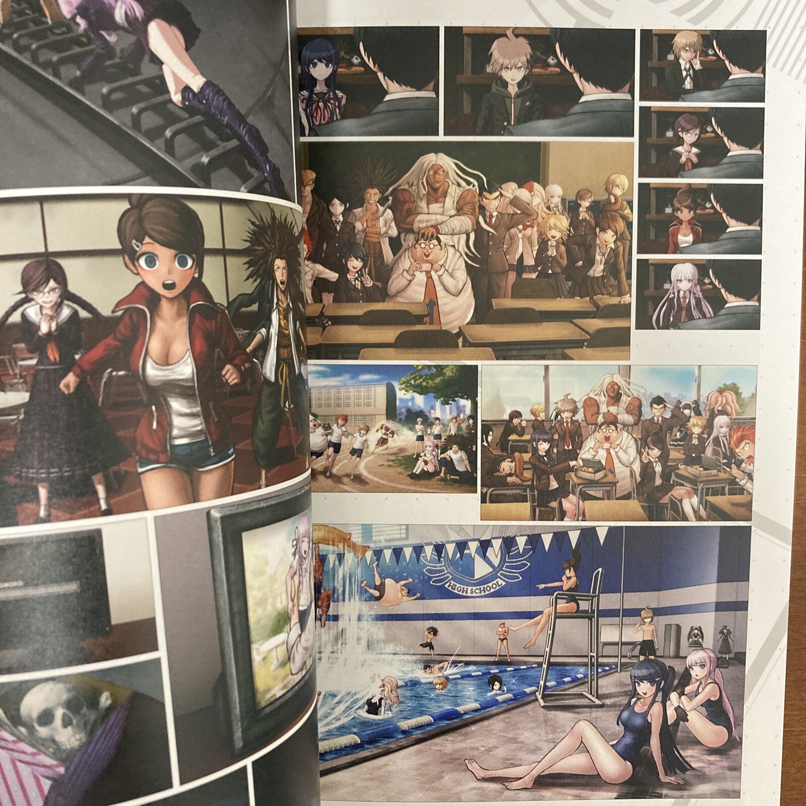 Danganronpa Series 10th Anniversary Collection Danganronpa Decade Art Book