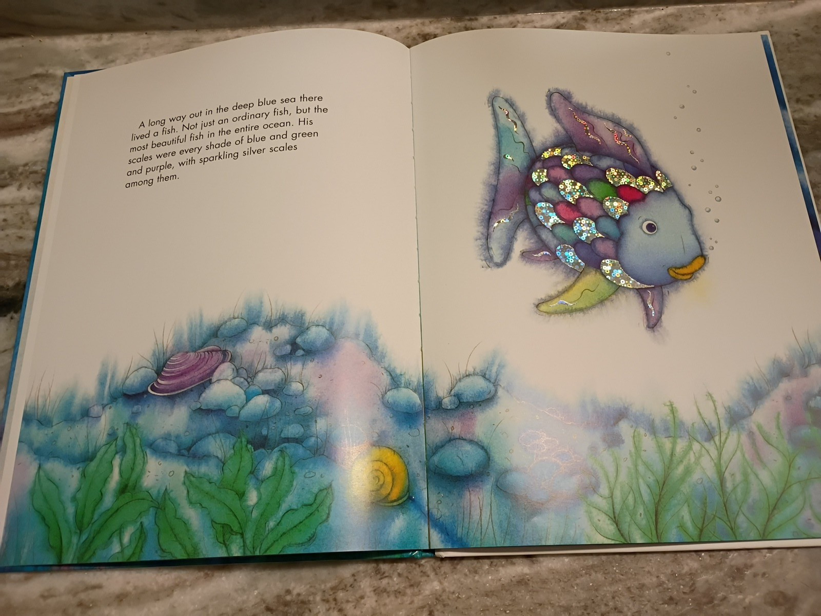 The Rainbow Fish Marcus Pfister 1992 Hardcover North South Rainbow Fish