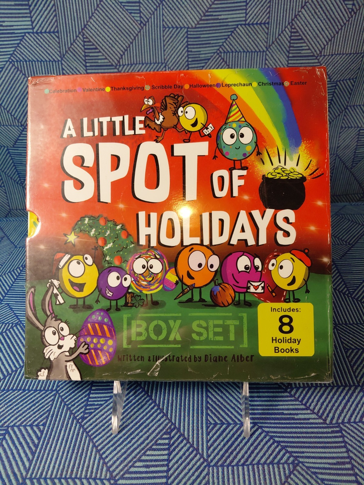 A Little Spot of Holidays 8 Book Box Set Written & Illustrated by Diane Alber