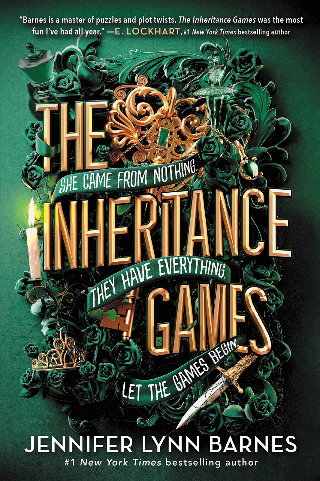 The Inheritance Games – Barnes, Jennifer Lynn – Very Good – See condition no…