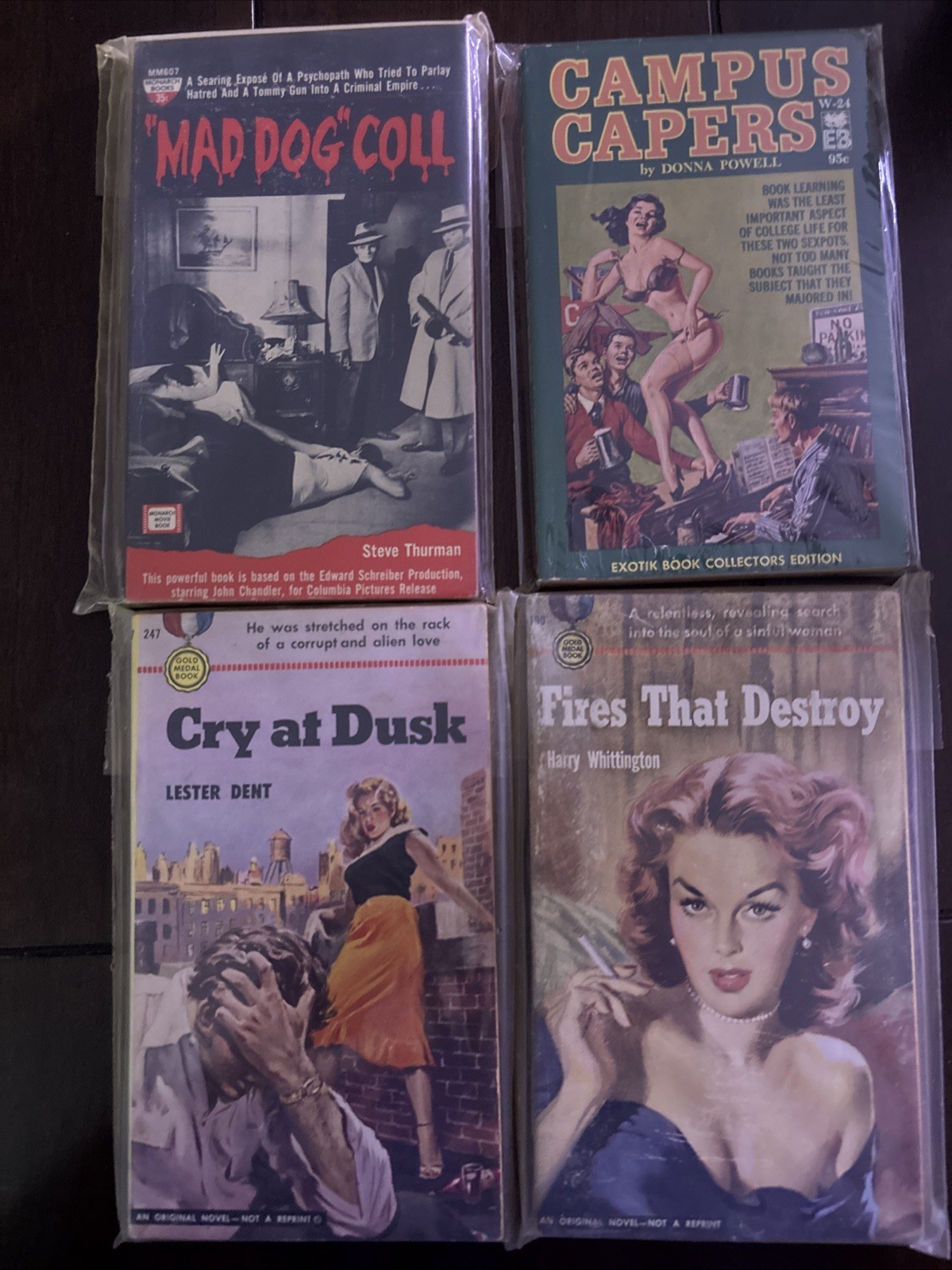 Lot of 4 Vintage Books