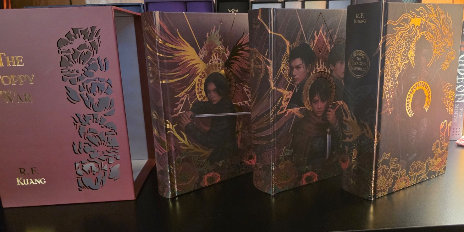 LitJoy The Poppy War Trilogy by R.F. Kuang SIGNED (corrected reprint of Book 1)