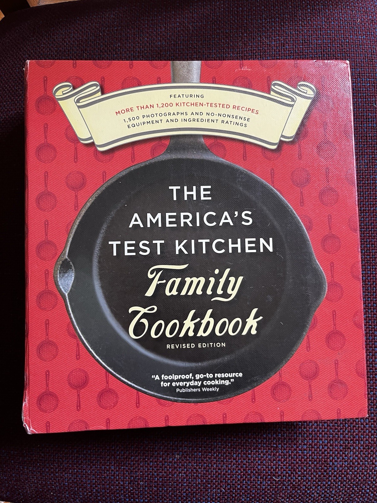 America’s Test Kitchen Family Cookbook Revised Edition Illustrated Ring Bound