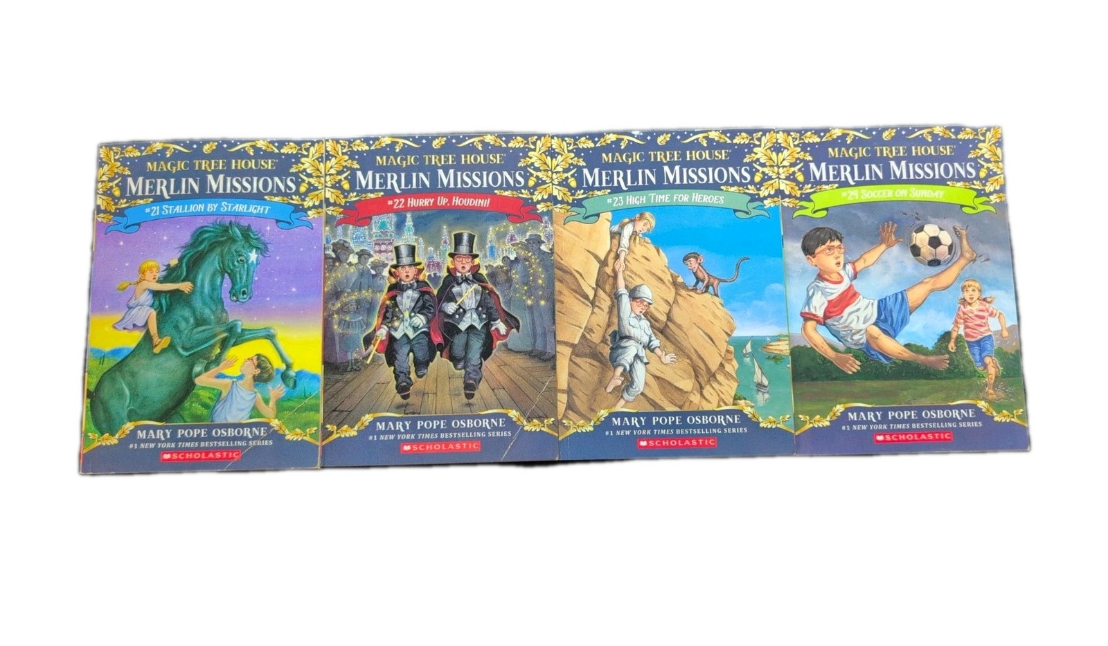 Magic Tree House Merlin Missions Books 1-25 Boxed Set by Mary Pope Osborne