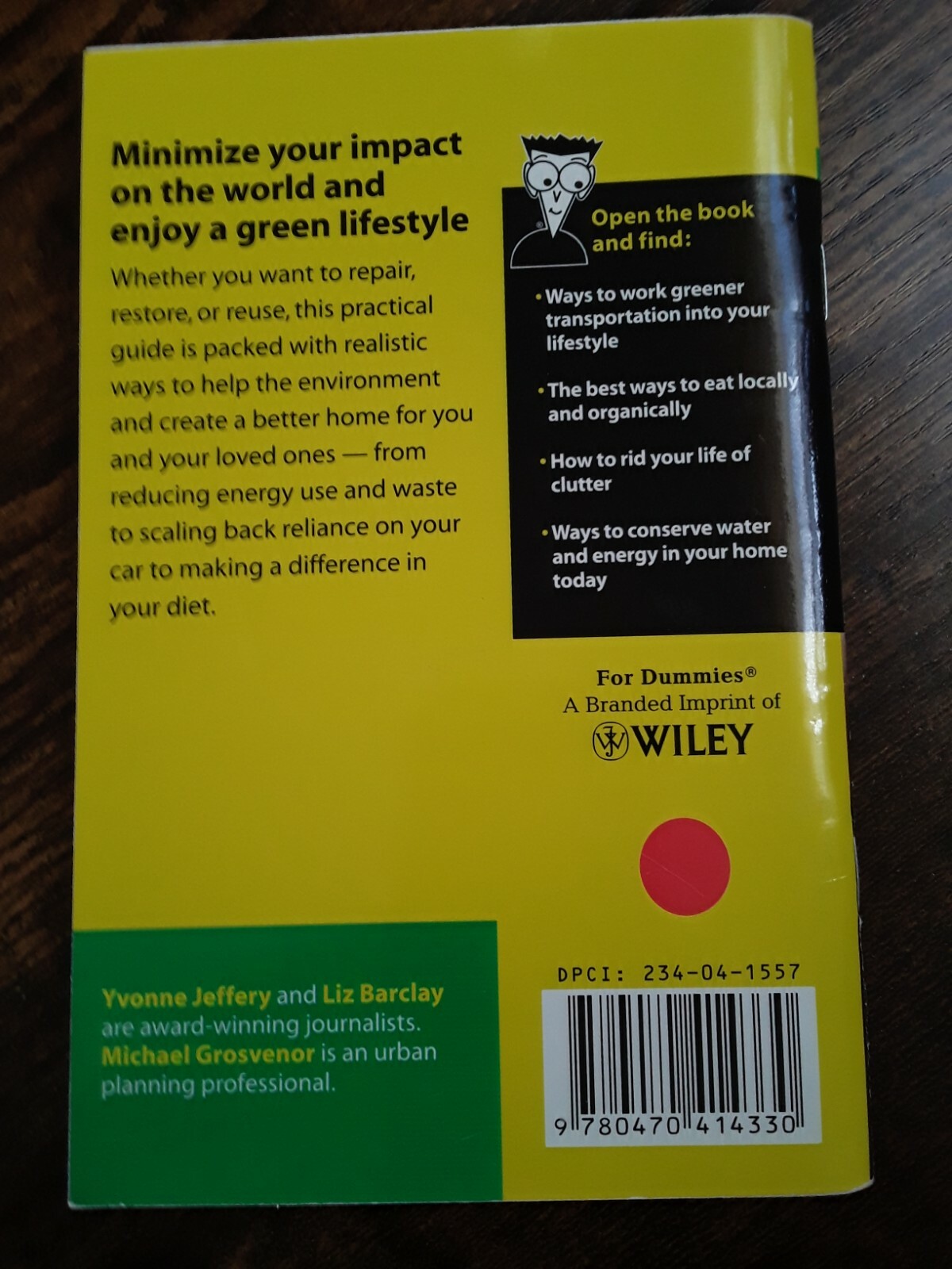 Green Living for Dummies Pocket Edition (Paperback) by Yvonne Jeffery (Author)