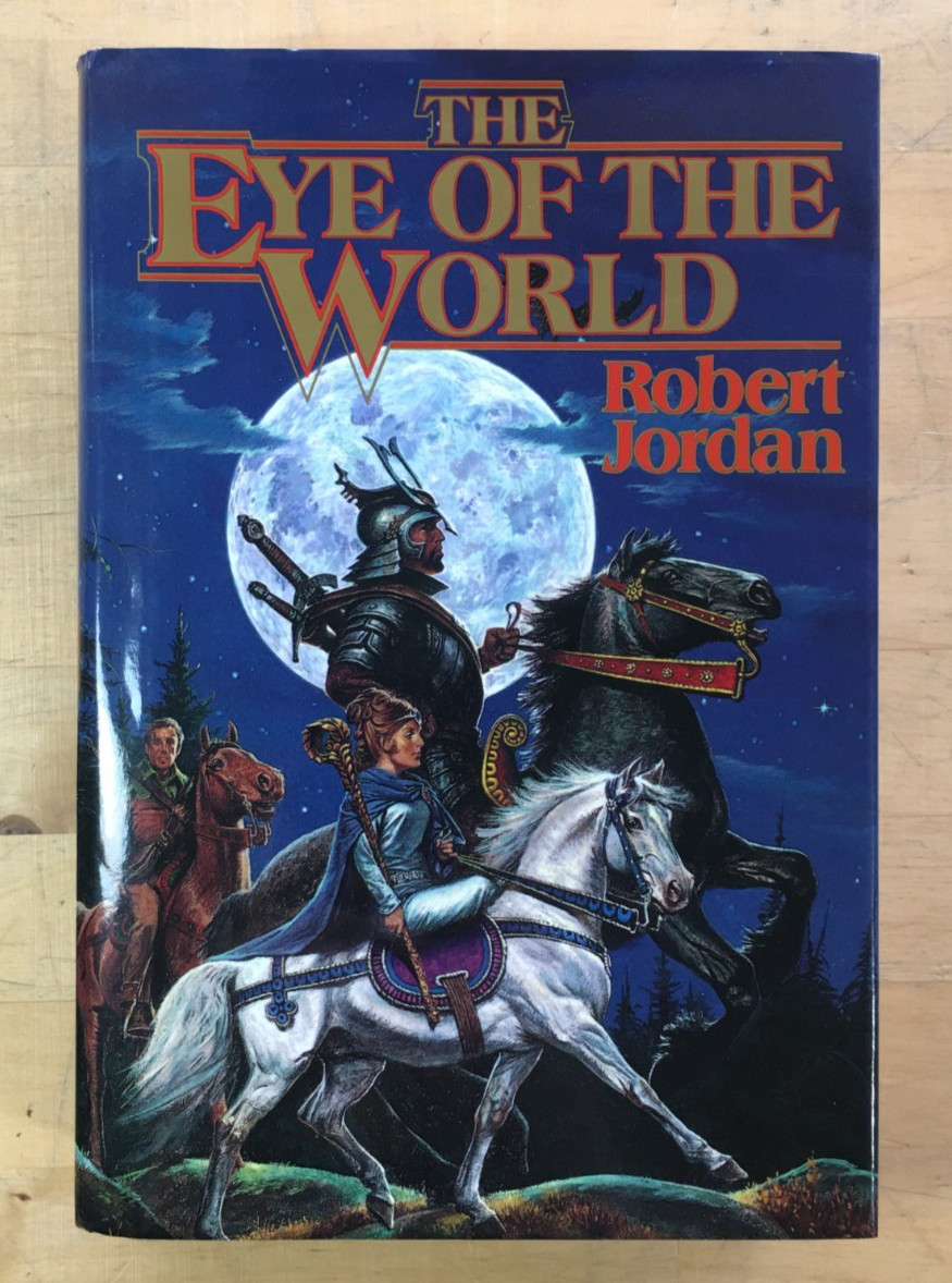 The Eye of the World by Robert Jordan – 1990 1st Edition – HC/DJ, Good