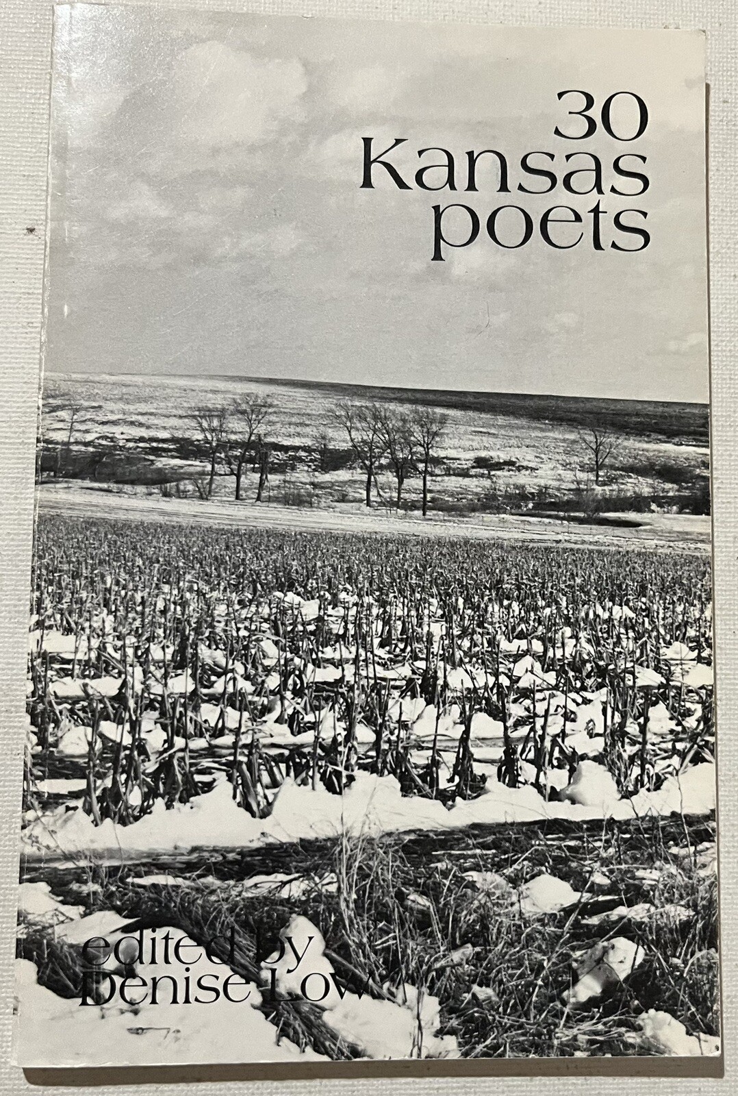 30 KANSAS POETS Anthology Collection 1979 Poems Poetry Verse Cottonwood Press