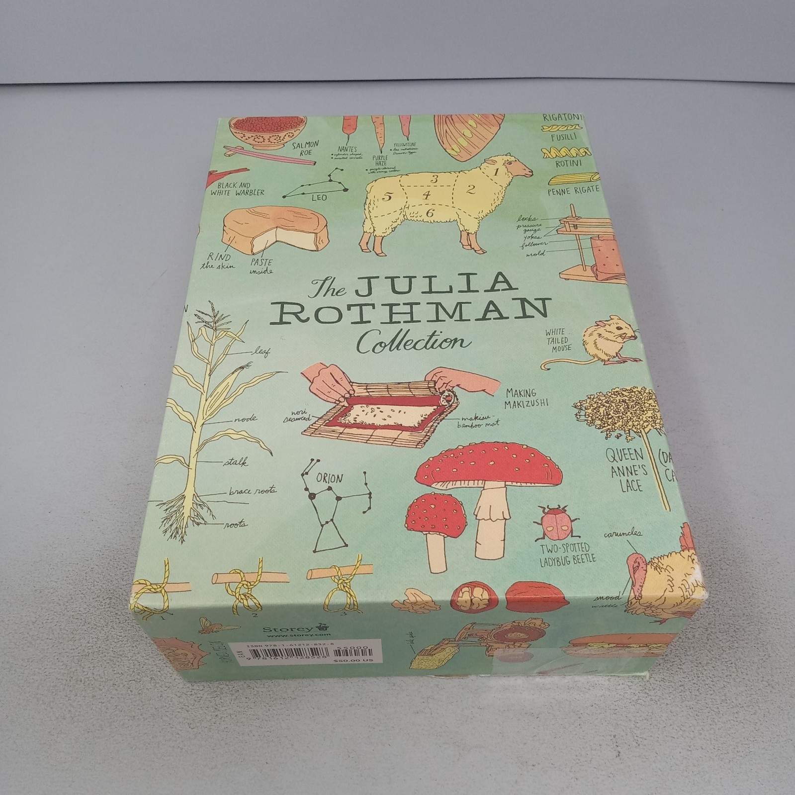 The Julia Rothman Collection: Farm Anatomy, Nature Anatomy, and Food Anatomy