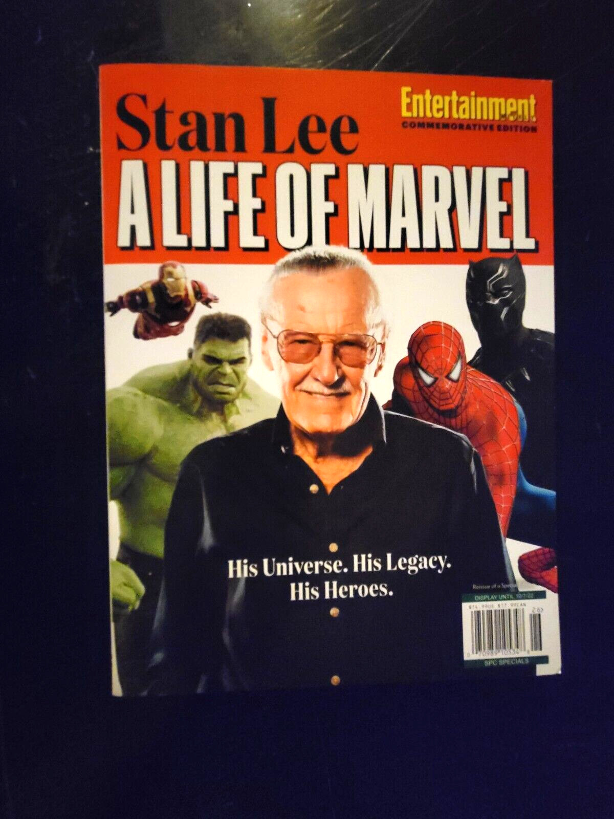 STAN LEE – A LIFE OF MARVEL- by Entertainment Weekly – His Universe – His Legacy