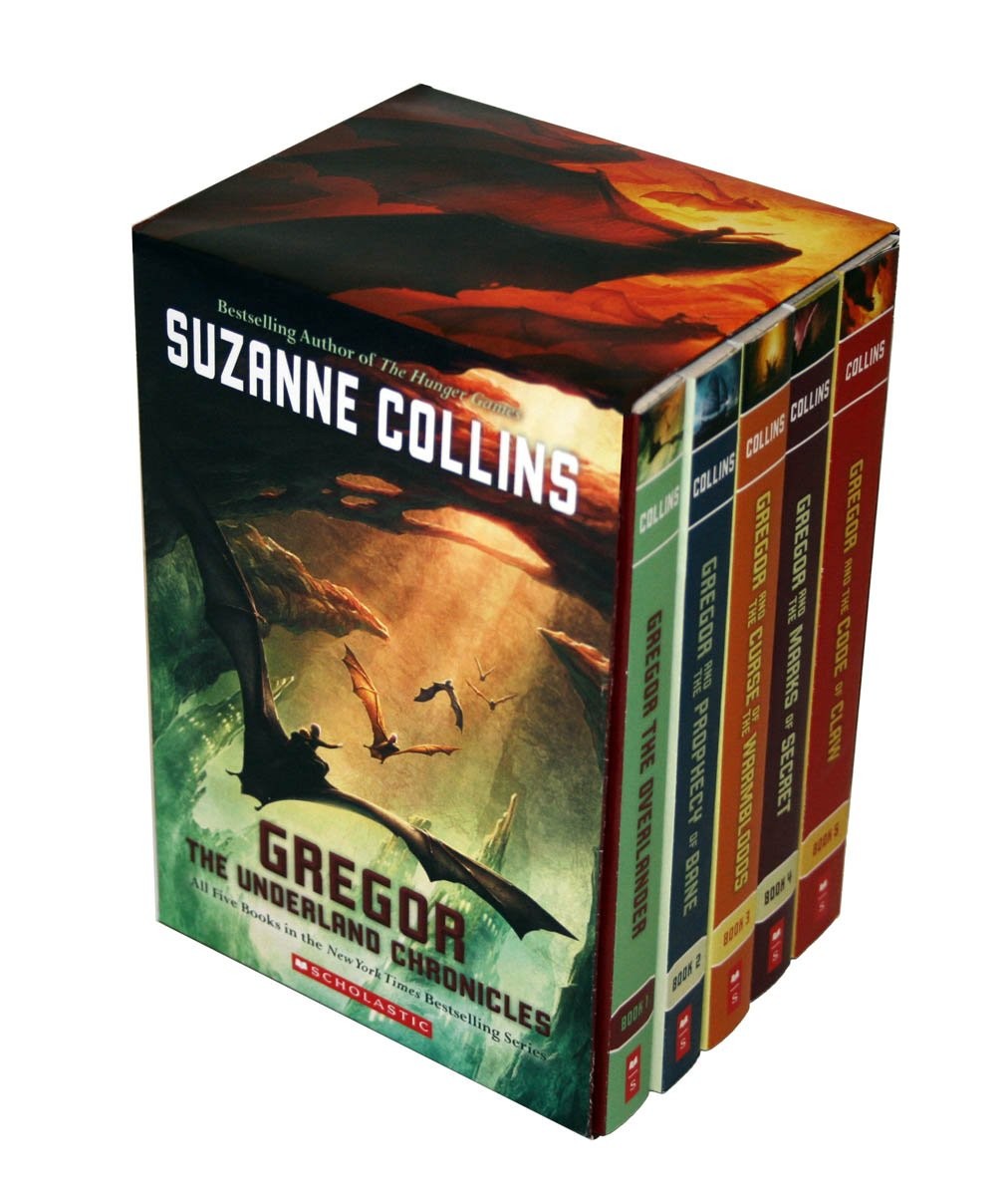 Suzanne Collins The Underland Chronicles 5 Books Set (1-5) Gregor The Overla…