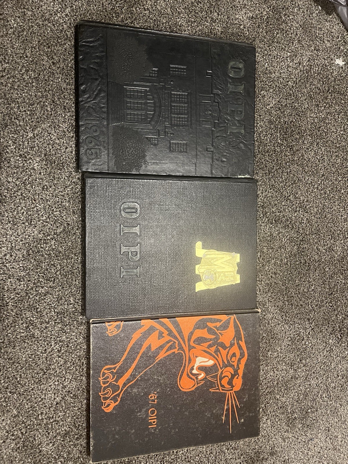 Vintage Macon High School Yearbooks Lot 1965 1966 1967 Macon, Missouri OIPI