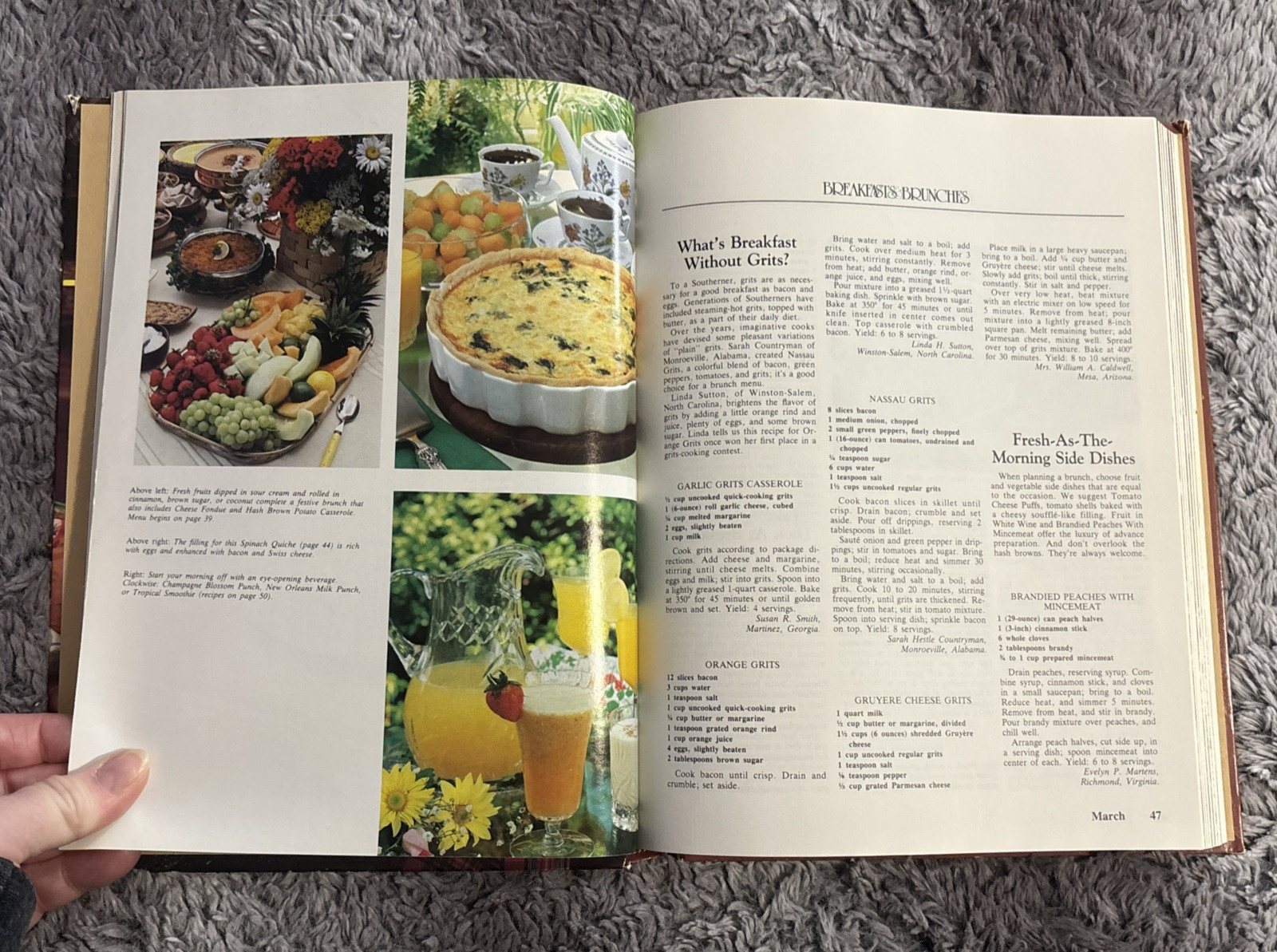 Southern Living 1981 Annual Recipes Hard Cover Book Vintage GC 340 Pages 8.5×11”