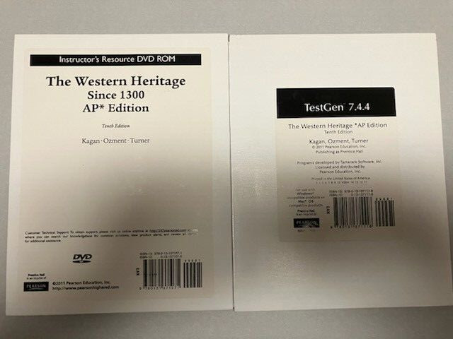 THE WESTERN HERITAGE SINCE 1300 AP EDITION TEACHER’S By Donald Kagan with Guides