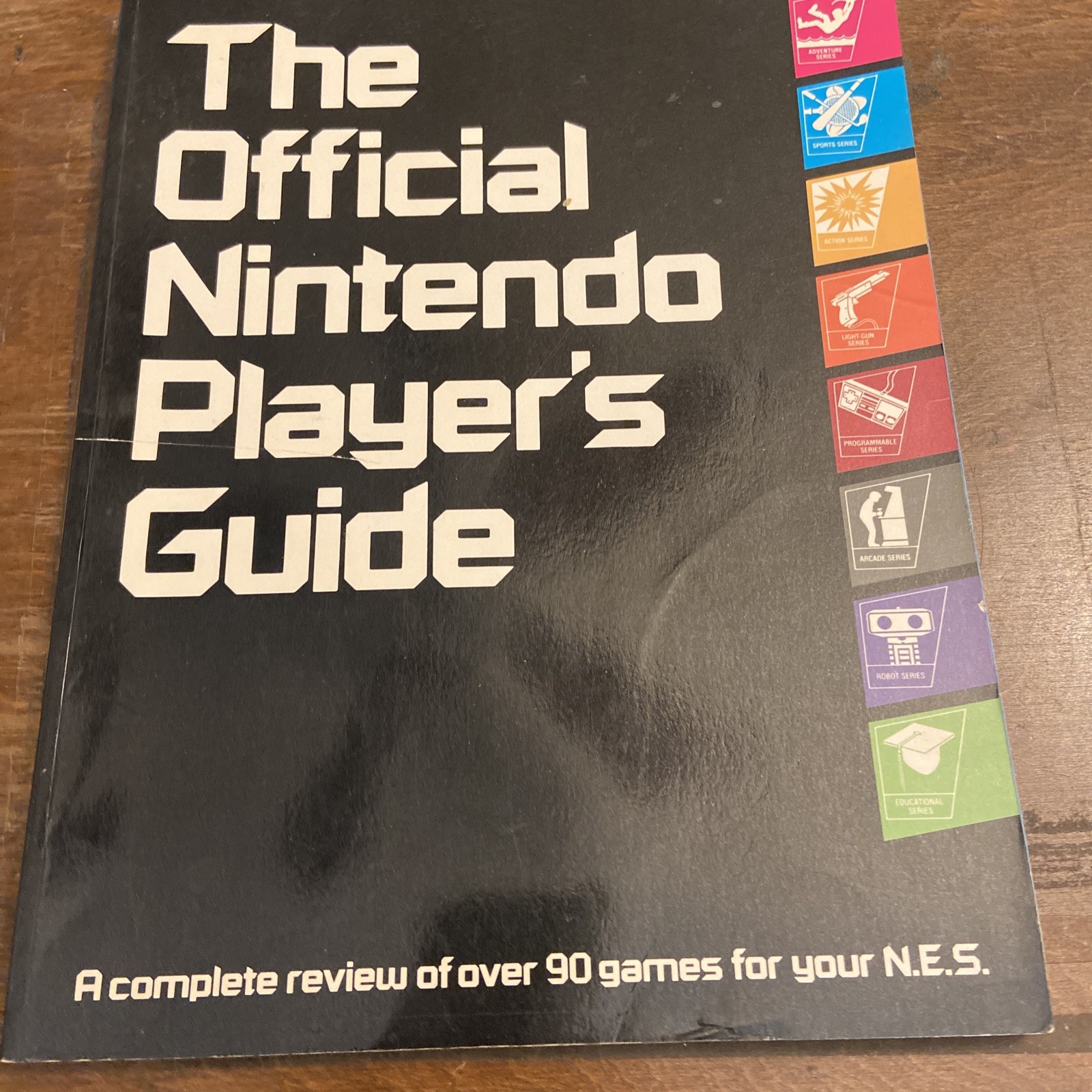 The Official Nintendo Player’s Guide NES w/Stickers