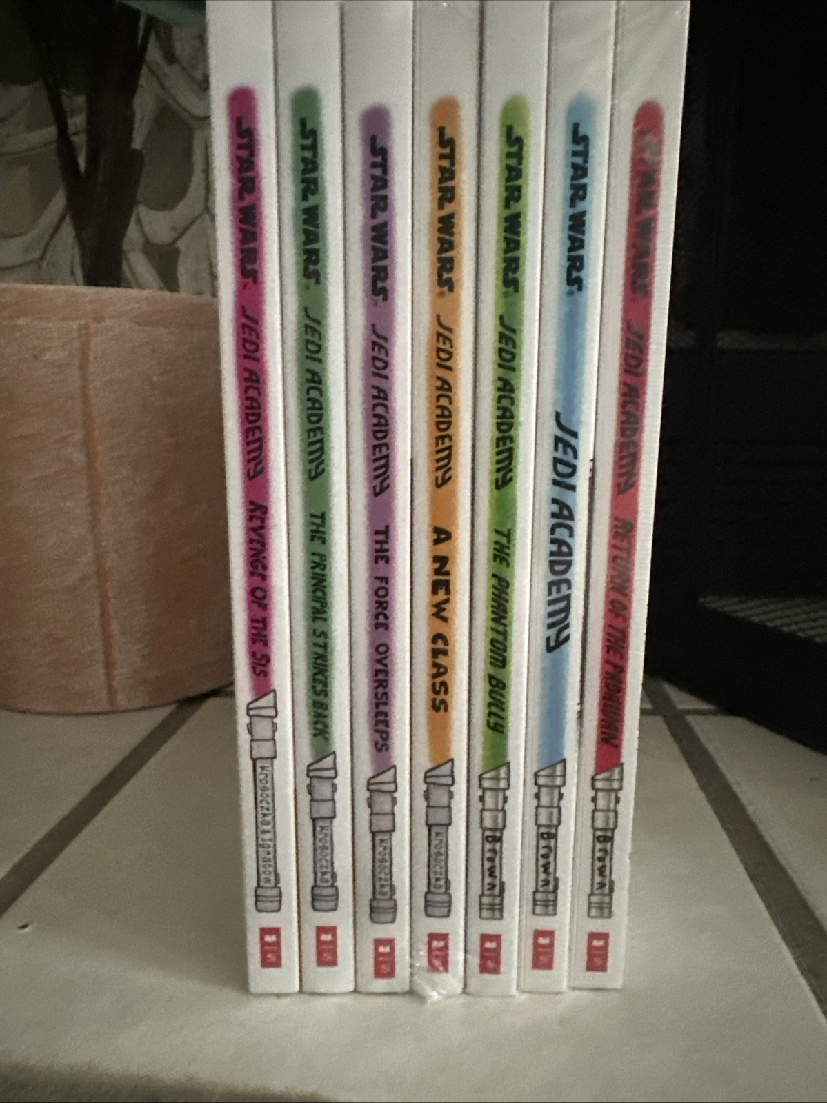 Star Wars Jedi Academy Series Collection 7 Books 1-7 Books Brand New Complete